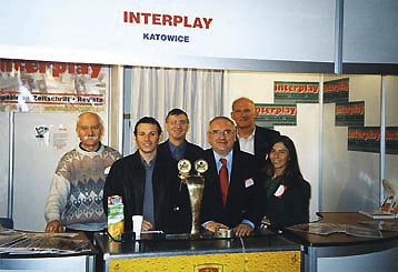 Z katowického vydavatelství polského časopisu Interplay dorazil včele s vydavatelem E. Wiechou celý manšaft. Zleva: D. Zejer, P. Wiecha, W. Banasik, E. Wiecha, K. Sfuzalek a A. Szewczyk