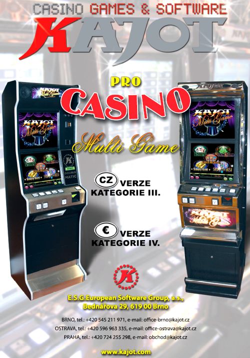 Kajot Pro casino MultiGame